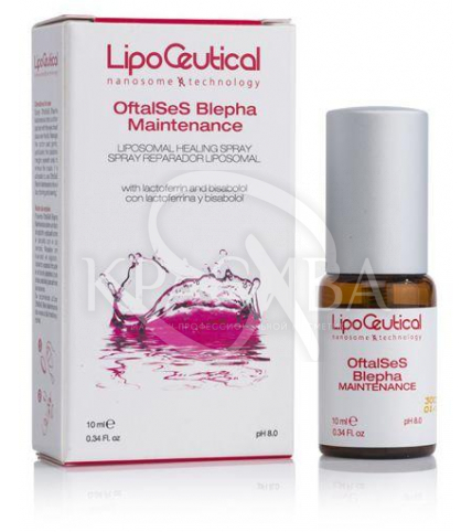 Oftalses Blepha Maintenance - Флюїд для підтримуючого догляду (блефарит / сухість очей), 10 мл - 1