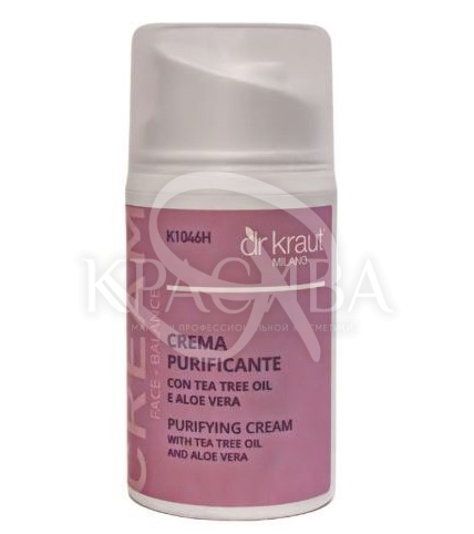 Очищаючий крем з маслом чайного дерева та алое віра - 1