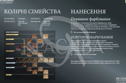 Перманентна аміачна фарба для сивого волосся - 4