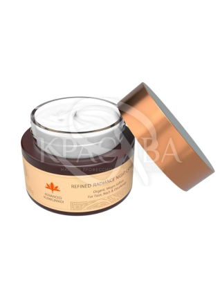 Нічний крем на основі екстракту кумкумаді з ефектом сяйва : SoulTree