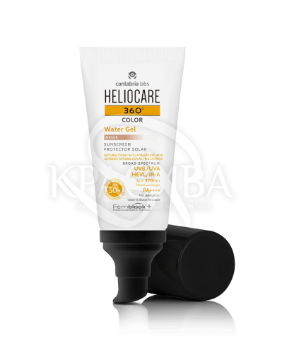 Солнцезащитный увлажняющий водный гель Бежевый SPF50+ - 2