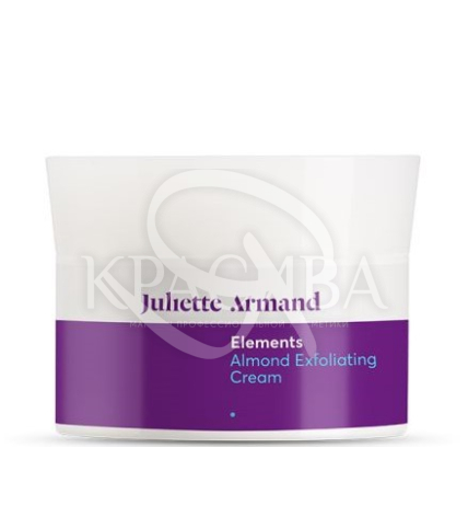 Отшелушивающий крем для тела с гранулами натурального миндаля - 1