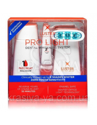 Система отбеливания зубов Luster Pro Light, 236 мл + 8 мл : Luster Premium White