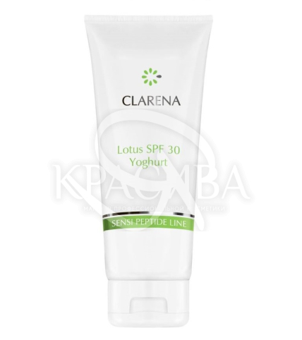 Солнцезащитный крем SPF 30 с экстрактом йогурта и лотоса - 1