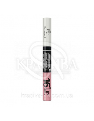 DC Make-up 16H Lip Colour 05 Стійка фарба для губ 2в1, 3 мл + 4.1 мл : Dermacol