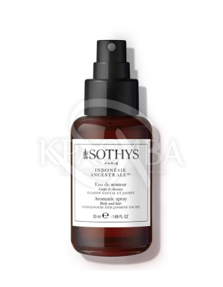 Легкий парфюмированный спрей для тела и волос &quot;Индонезия&quot; : 