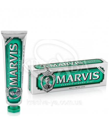 Marvis Classic Strong Mint - Зубна паста Класична інтенсивна, 85 мл - 1