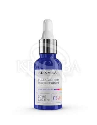 Краплі SPF30 захищають від UVA/UVB та синього світла : 