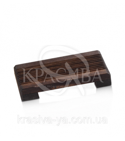 Мыльница деревянная - Natural / Темно-коричневый 1 шт - 1