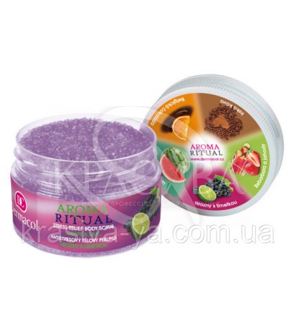 DC Aroma Stress Relief Body Grape & Lime Scrub-Скраб-пілінг для тіла антистрес "Виноград і Лайм", 200 м - 1