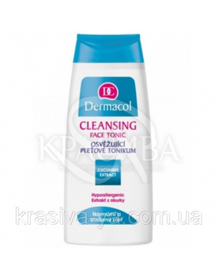 DC Face Care Cleansing Face Tonic Лосьйон-очищуючий тонік для нормальної і комбінованої шкіри, 200 мл : Dermacol