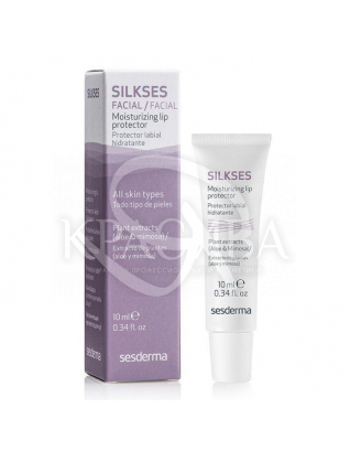Silkses Moisturizing Lip Protector - Зволожуючий і захисний крем для губ, 10 мл : Крем для губ