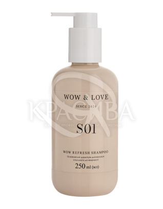 Освежающий шампунь для волос склонных к жирности : 