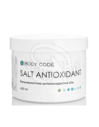Антиоксидантна бальнеологічна сіль для обгортання : 