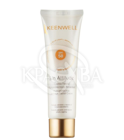 Мультизащитный антивозрастный крем для лица SPF50 - 1