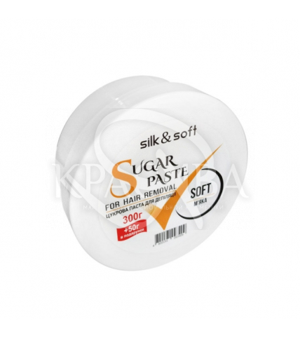 Silk&Soft Сахарная паста для депиляции Мягкая Soft, 300 г + 50 г - 1