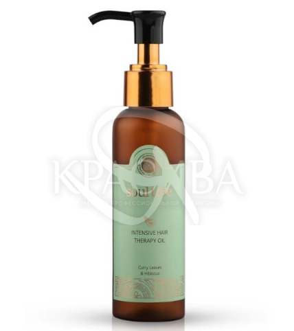 Олія для волосся з інтенсивною дією листя каррі та гібіскус - 1