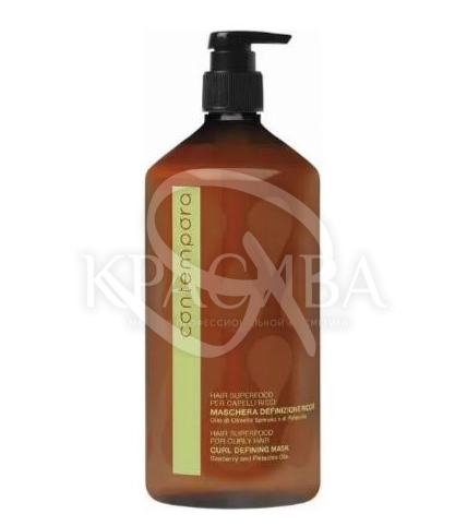 Маска-дефайнер для виткого волосся з оліями обліпихи і фісташки - 1