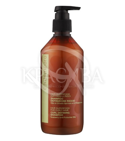 Шампунь-дефайнер для вьющихся волос с облепиховыми маслами и фисташками - 1