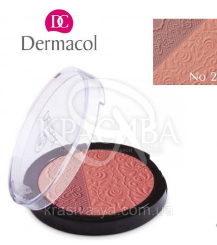 DC Make-up Duo Blusher 02 Двухцветные компактные румяна, 8.5 г - 1