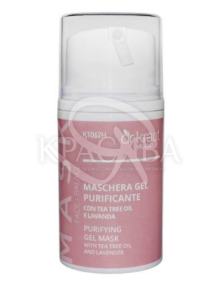 Очищающая гелевая маска с маслом чайного дерева и лавандой : 