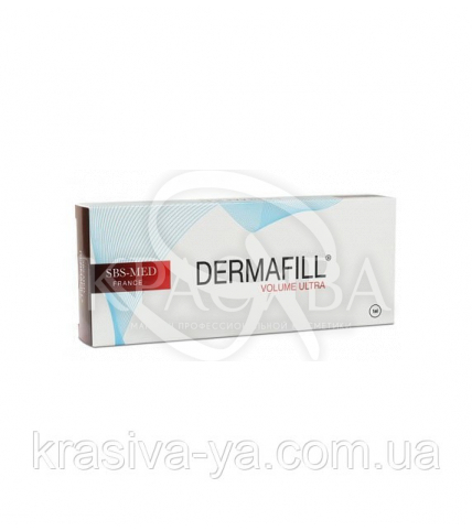 Dermafill Volume Ultra Плотный монофазный филлер. Заполнение глубоких морщин и складок, 1 мл - 1