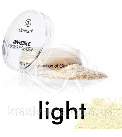 DC Make-up Invisible Fixing Powder 01 Light Прозрачная фиксирующая пудра (рассыпчатая), 13.5 г - 1