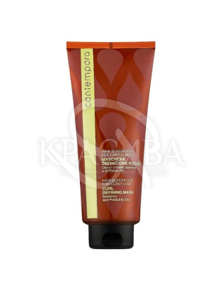 Маска-дефайнер для вьющихся волос с облепиховыми маслами и фисташки : 