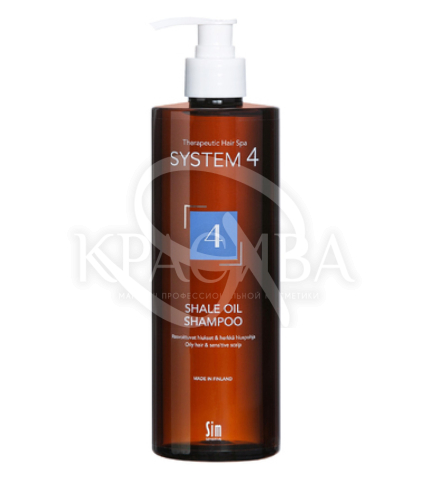Шампунь №4 для жирної і чутливої шкіри голови - 1