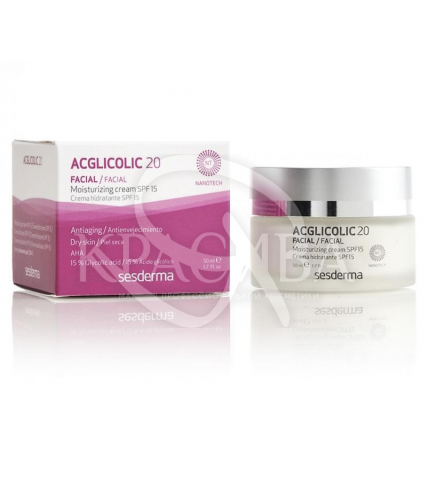 Acglicolic 20 Moisturizing Cream SPF 15 - Увлажняющий крем 20 с SPF 15, 50 мл - 1