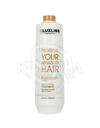 Кератиновий засіб для випрямлення волосся : Luxliss