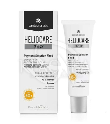 Солнцезащитный флюид для кожи с гиперпигментацией SPF 50+ - 1