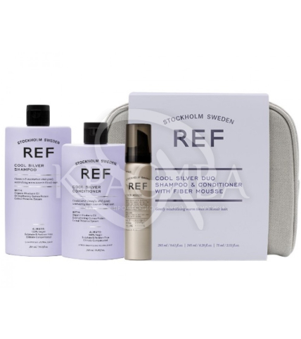 Набор с косметичкой "Для белых волос" - 1