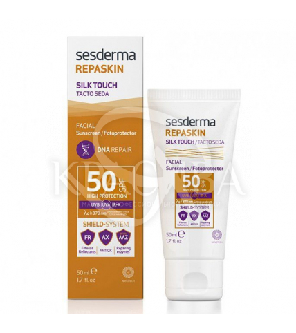 Repaskin Facial Silk Touch SPF 50 - Сонцезахисний крем для обличчя з SPF 50, 50 мл - 1