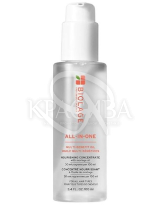 Мультифункціональна олія для всіх типів волосся : 