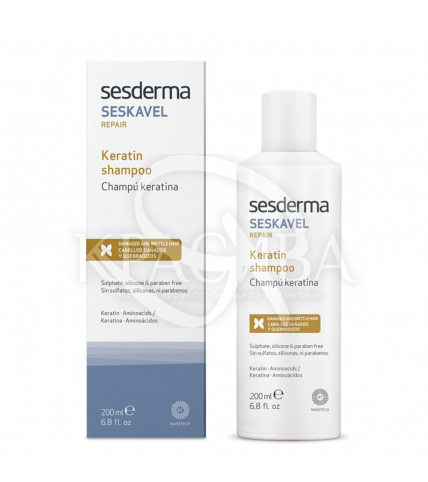 Seskavel Repair Keratin Shampoo - Восстанавливающий шампунь с кератином, 200 мл - 1