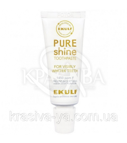 Отбеливающая зубная паста Ekulf Pure Shine, 3 * 12 мл - 1