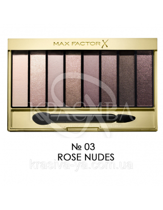 MF Masterpiece Nude Palette N03 Rose Nudes - Палетка теней для глаз, 6.5 г : Палетки