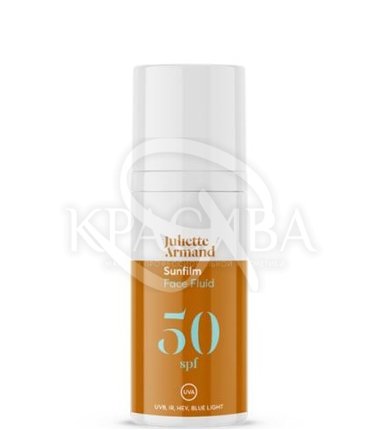 Сонцезахисний флюїд для обличчя легкої нежирної текстури з SPF 50 - 1