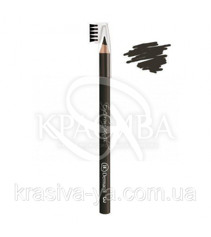 DC Make-up Eyebrow Pencil 03 Карандаш для бровей с щеткой, 1.6 г - 1