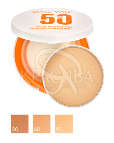 Тональная пудра для лица с SPF50 - 3
