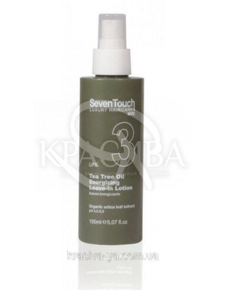Seven Touch 3 Незмивний тонізуючий лосьйон проти випадіння волосся з маслом чайного дерева, 150 мл : Лосьйон для волосся
