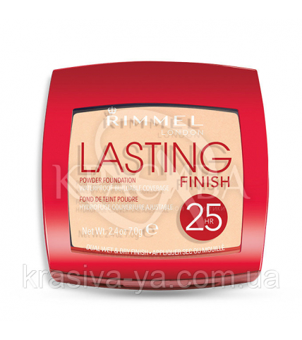 RM Lasting Finish - Пудра компактна (003-світлий бежевий), 7 г - 1