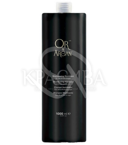 Шампунь ілюмінуючий з мікроактивним золото 24К аргановим маслом та UV фільтром - 1