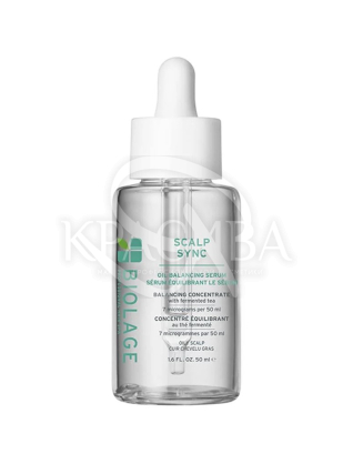 Сироватка для балансу схильної до жирності шкіри голови : 