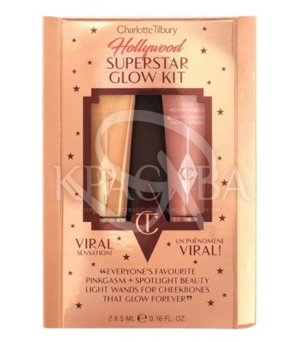 Набор хайлайтер + румяна - 1