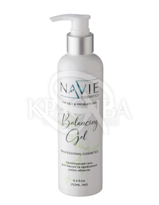 Балансуючий гель для вмивання жирної та проблемної шкіри обличчя : Navie