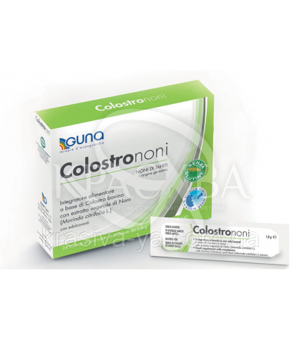 Colostro Noni (гранулированные) Поддерживает функциональность желудочно-кишечного тракта, 24 саше*1.8 г - 1