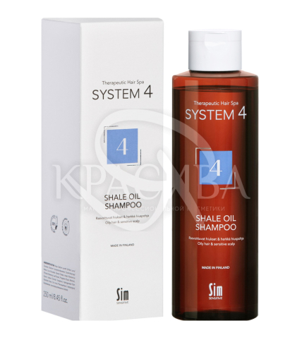 Шампунь №4 для жирної і чутливої шкіри голови - 1