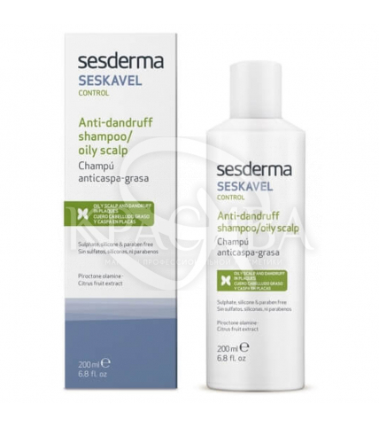 Seskavel Oily Hair Dandruff Shampoo - Шампунь против перхоти для жирных волос, 200 мл - 1